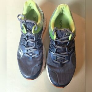 Saucony Guide ISO Women's Running Shoes Gray‎ Lime EVERUN Size 10.5 Stability